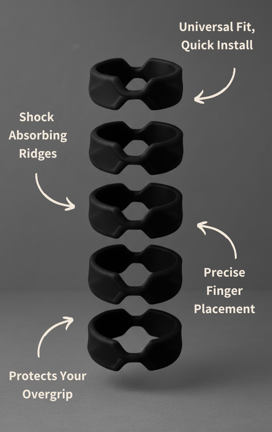 HiveGrip Shock-Absorbing Overgrip | Black