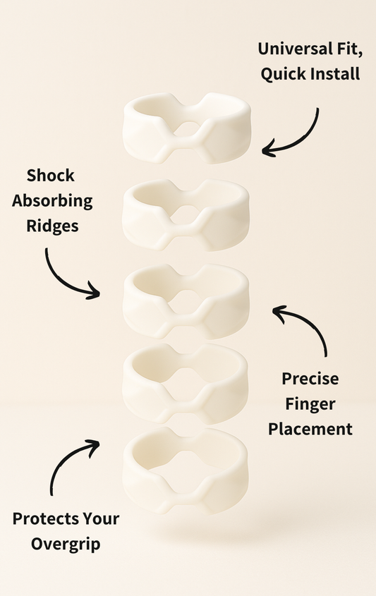 HiveGrip Shock-Absorbing Overgrip | White