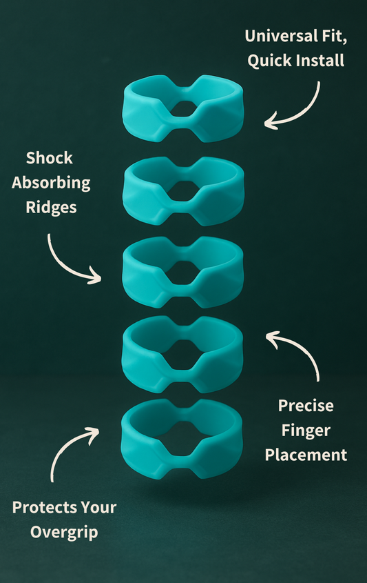 HiveGrip Shock-Absorbing Overgrip | Turquoise